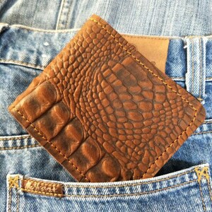 Personalisierte Leder Herren Brieftasche Leder Bifold Brieftasche Leder Benutzerdefinierte Brieftasche Jubiläum Geschenk für ihn, Mann, Freund, Männer, Vater, Vater