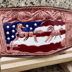Cartera de cuero tallada a mano, cartera floral, cartera plegable estilo vaquero occidental para hombre, cartera de cuero repujado, regalo para él, regalo para hombre, regalo para papá