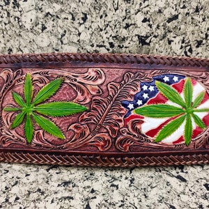 Cartera de cuero tallada a mano, cartera floral, cartera plegable estilo vaquero occidental para hombre, cartera de cuero repujado, regalo para él, regalo para hombre, regalo para papá