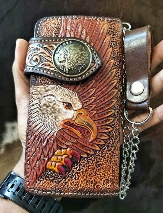 Concho Mens Wallet - Etsy Canada Concho Mens Wallet - Etsy Canada