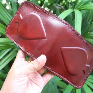 Personalisierte Leder Herren Brieftasche Leder Bifold Brieftasche Leder Benutzerdefinierte Brieftasche Jubiläum Geschenk für ihn, Mann, Freund, Männer, Vater, Vater