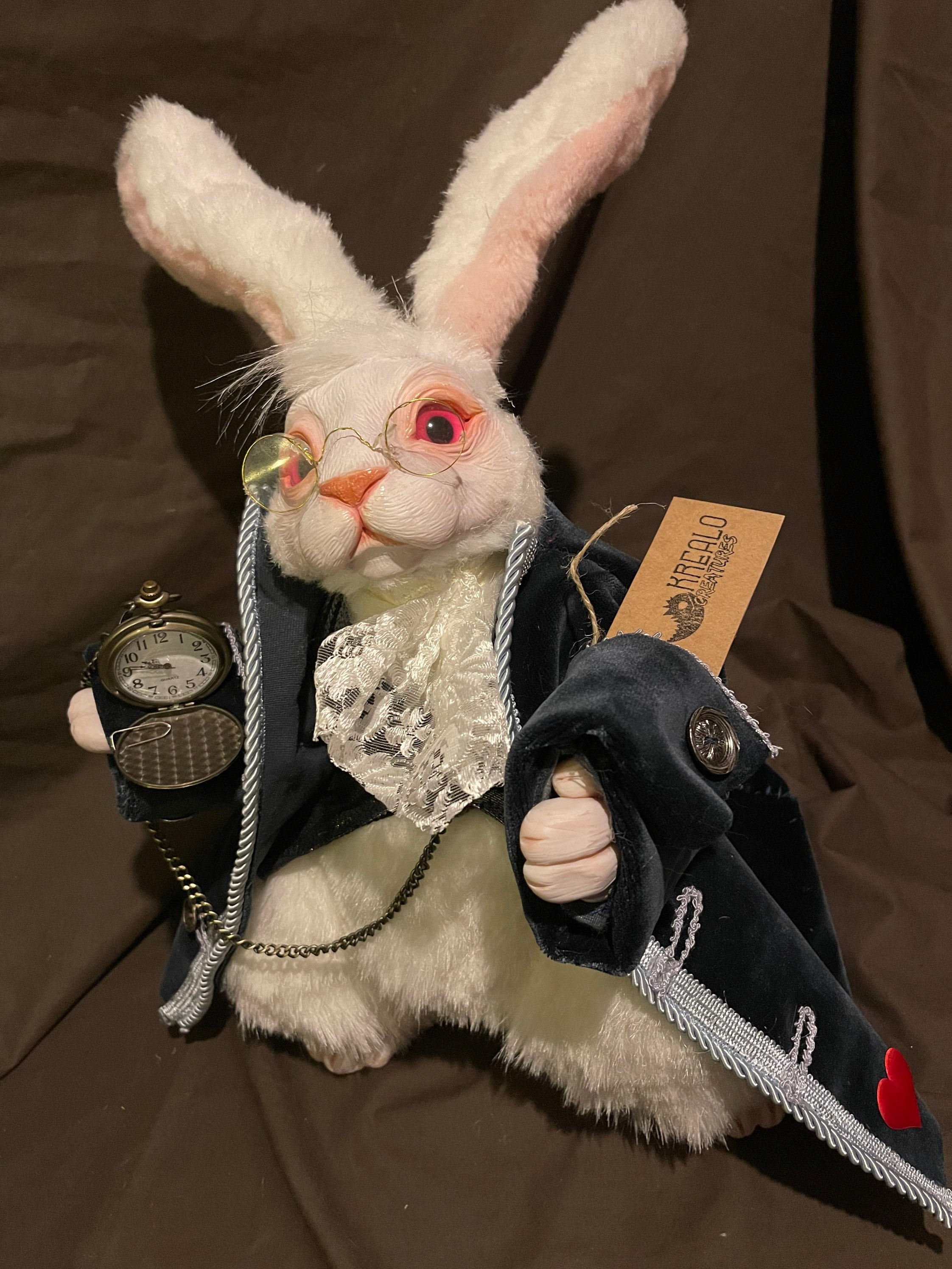 White rabbit whitecollar MADE ON ORDER Etsy