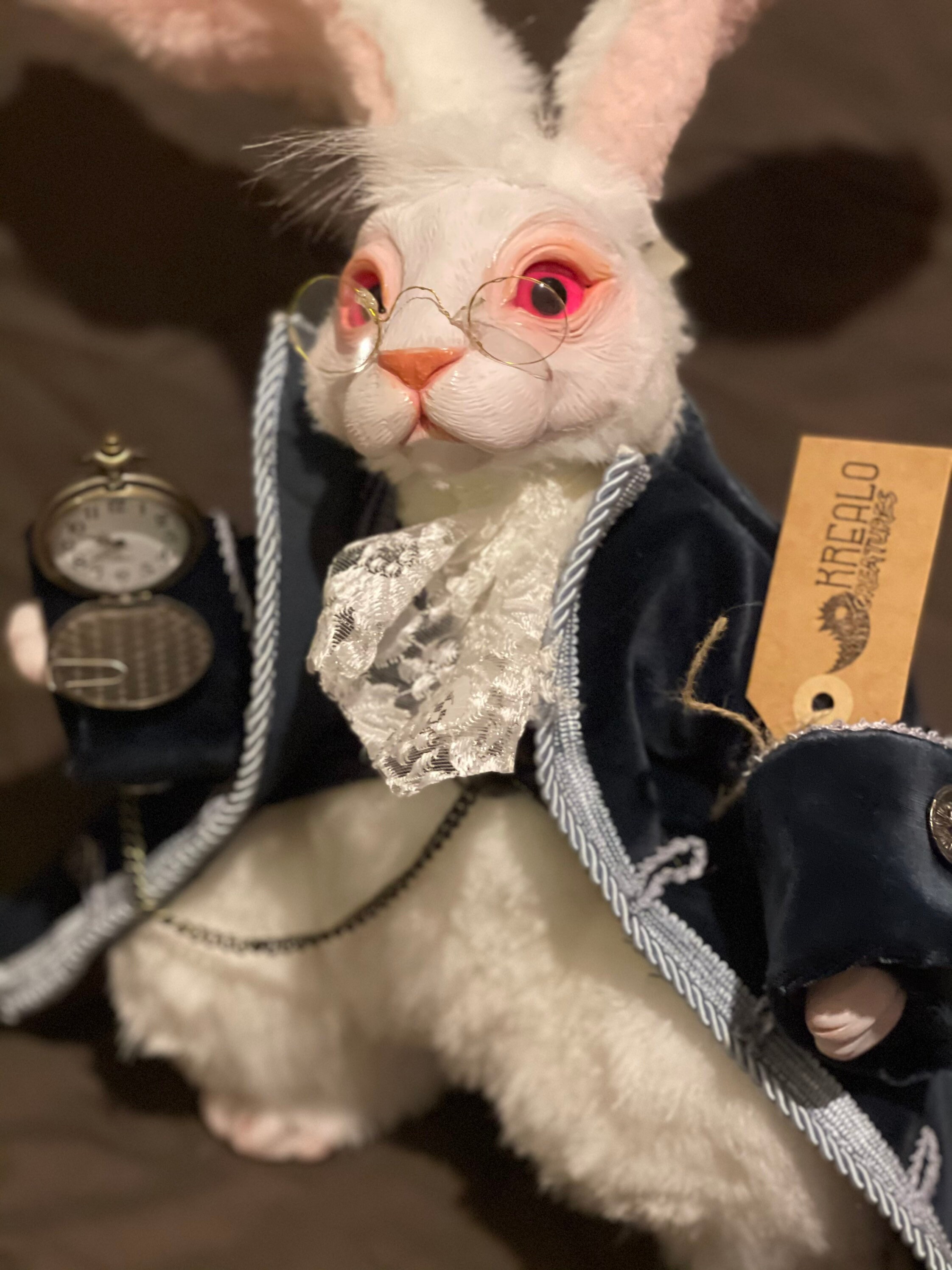 White rabbit whitecollar MADE ON ORDER Etsy