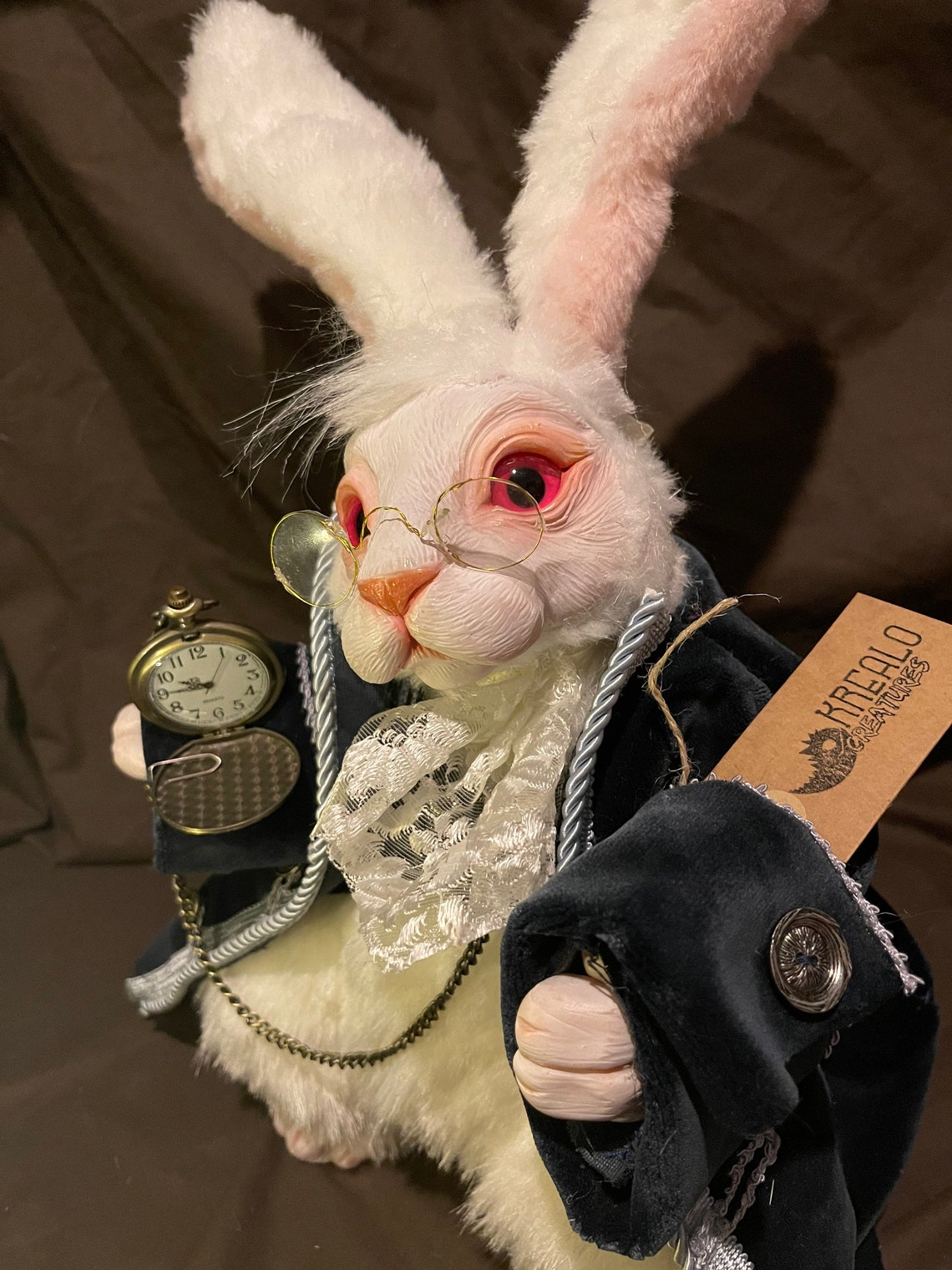 White rabbit whitecollar MADE ON ORDER Etsy