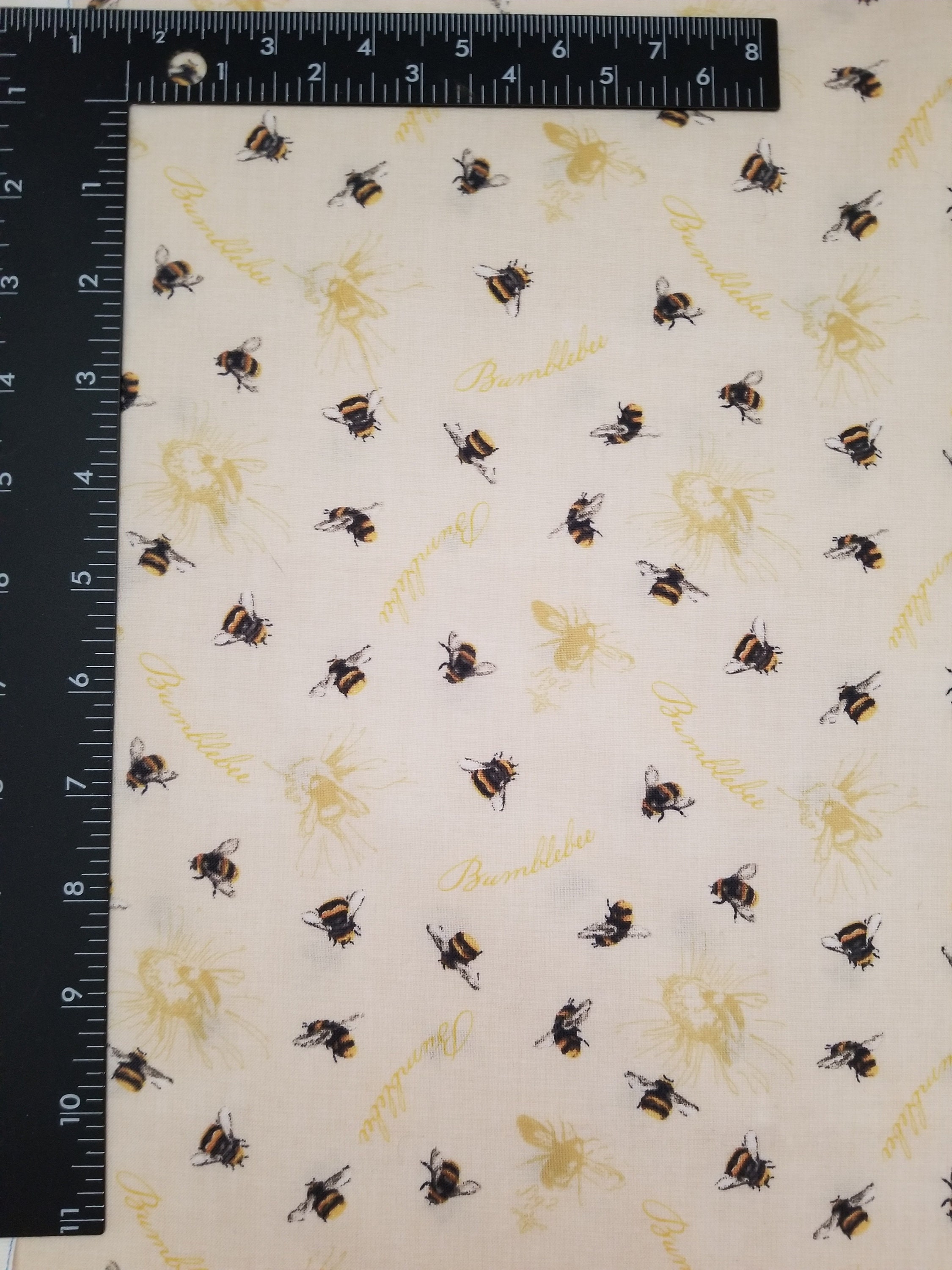 Quilt fabric. Bumblebee fabric Wilmington fabric bees and Etsy