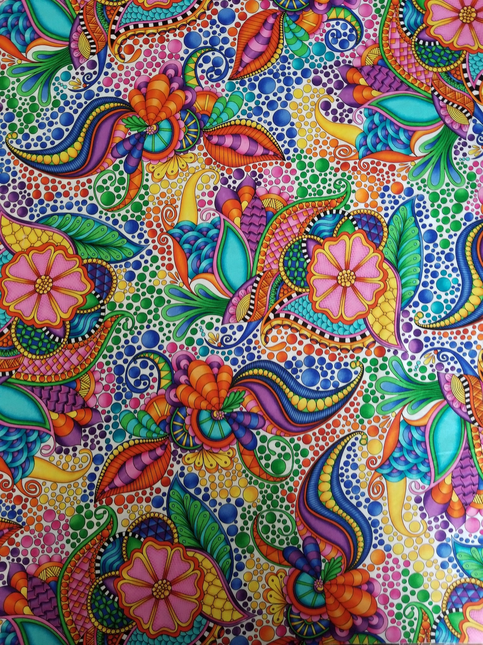 Quilt Fabric from Timeless Treasures. Bright colorful | Etsy