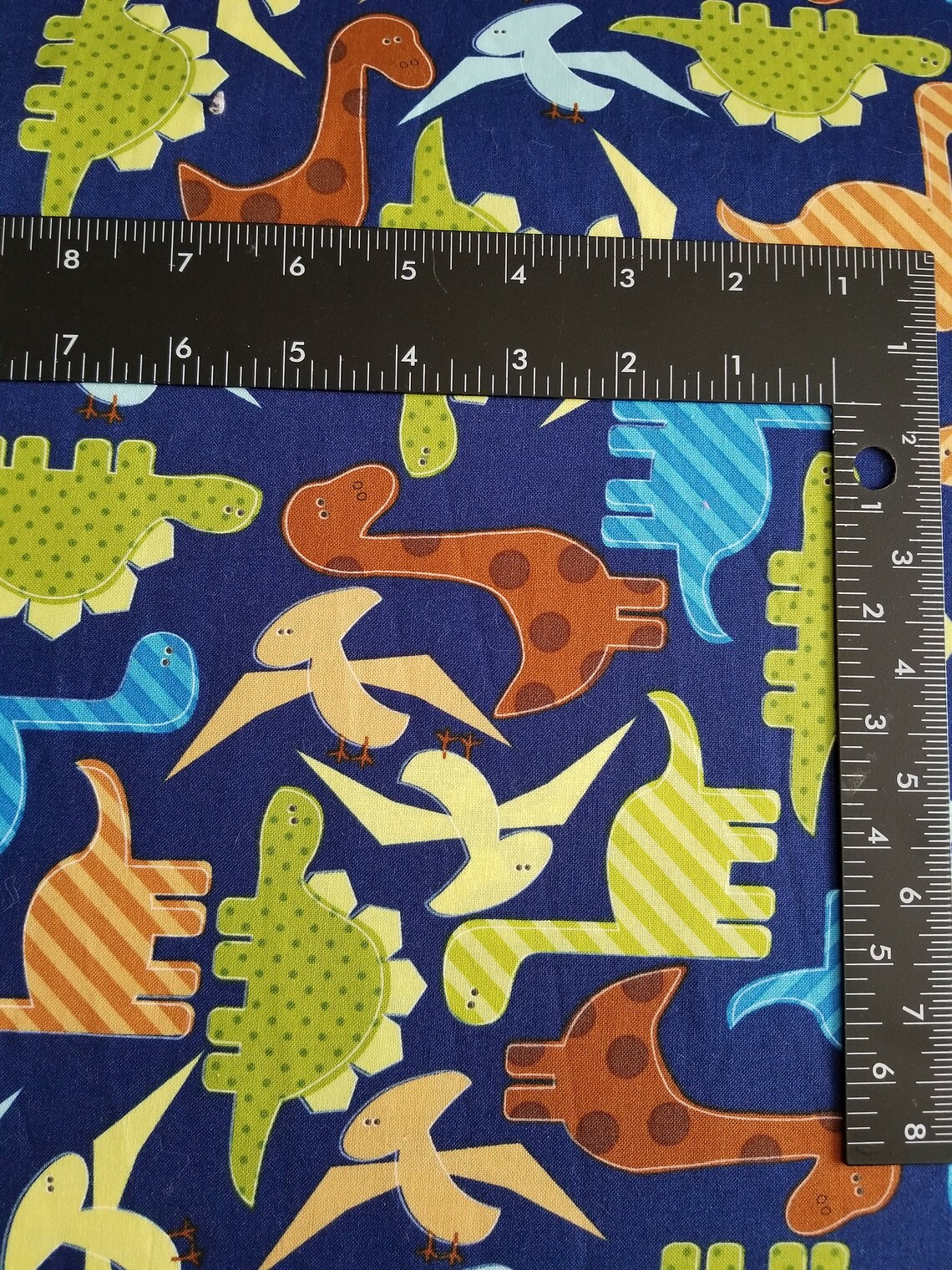 Quilt Fabric. Urban Zoologie from Robert Kaufman. Dinosaurs Etsy