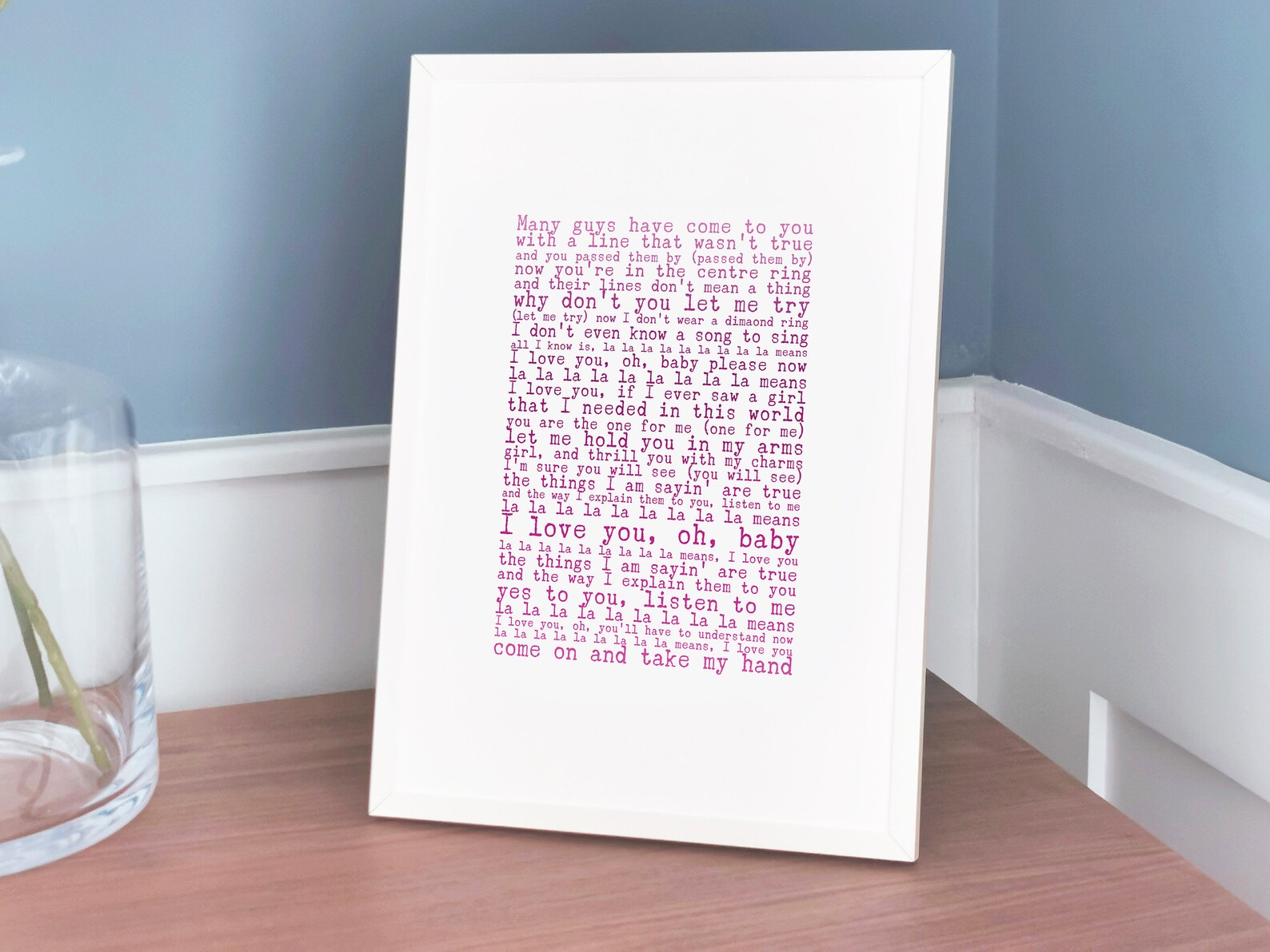 Delfonics La La Means I Love You Lyrics