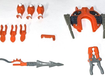Power Rangers in Space Black Battlized Ranger Parts Bandai 1997