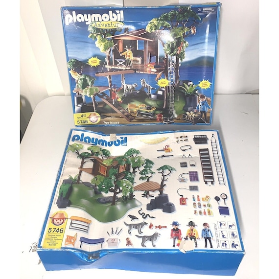 Playmobil 5746 Outdoor Adventure Tree House 2003 Box Only - Etsy
