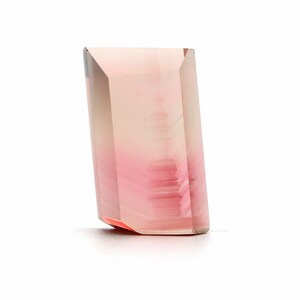 Bi-Color Tourmaline Faceted Organic Loose Gemstone, 10x17 mm, Tourmaline Jewelry Making Gemstone, 1 Piece