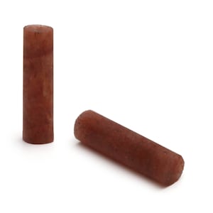 Sunstone Matte Finish Cylinder Gemstone, 8x31 MM, Matt Finish Gemstone , AA Quality , Price Per Pair Gemstone