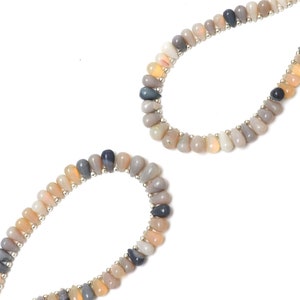 Australian Opal Smooth Drops, Australian Opal Drops, Opal Jewelry Making Gemstone Drops, 8 Inches Full Strand, Price Per Strand