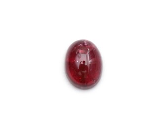 Pink Tourmaline Smooth Oval Loose Gemstone, 13x10x6 mm, Pink Tourmaline Cabs, Tourmaline Jewelry Making Gemstone Cabochon, 1 Piece