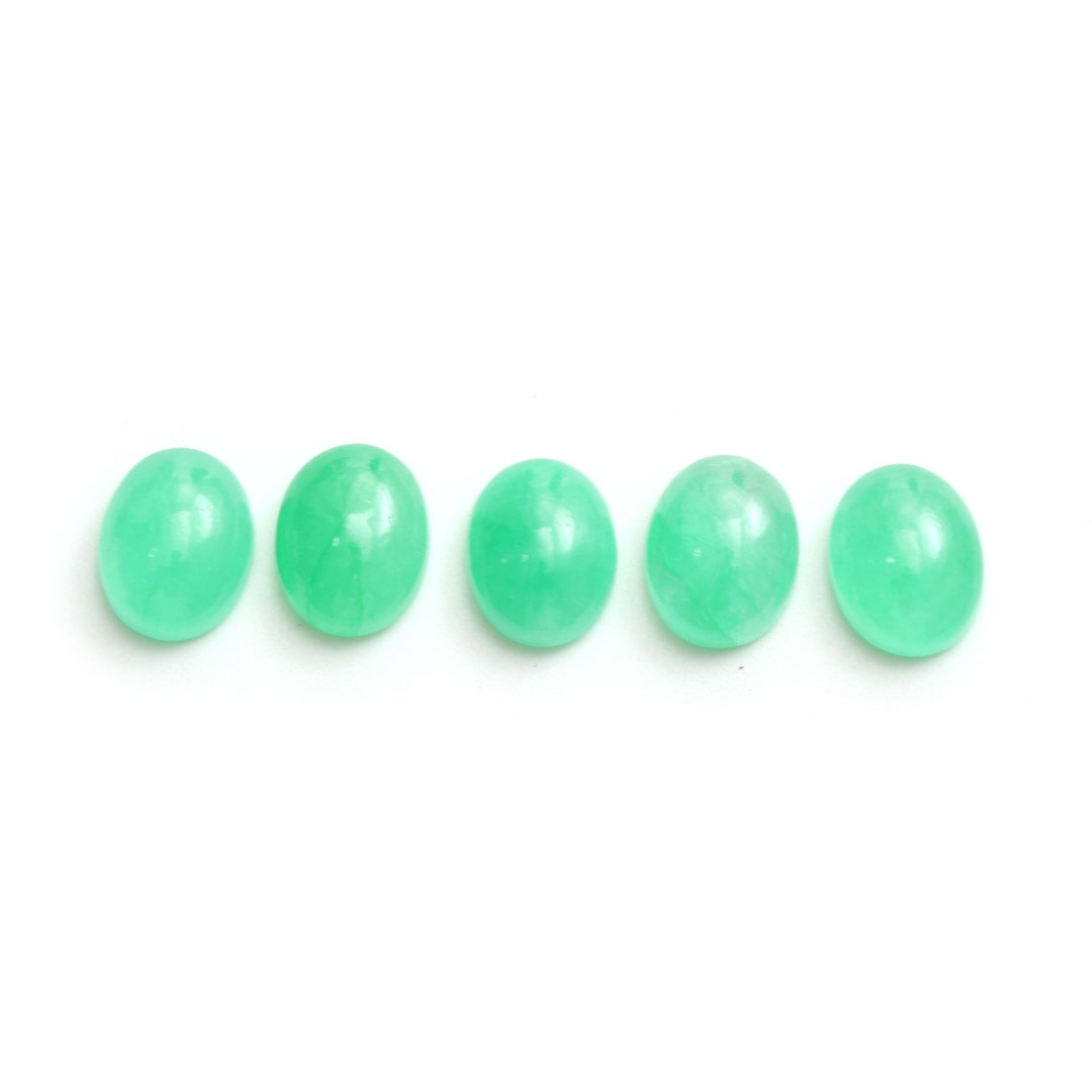 Dyed Jade Smooth Oval Loose Gemstone, 8x10 Mm, Jade Jewelry Handmade