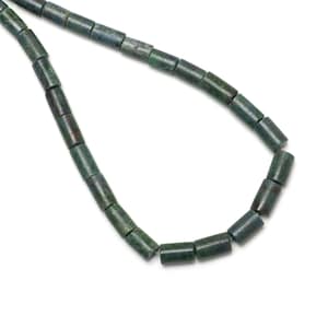 Natural Ruby With Kyanite Smooth Cylinder Beads, 3.5x6.5mm To 6.5x10mm , Ruby With Kyanite , Gem Quality, 18 Inch, Price Per Strand