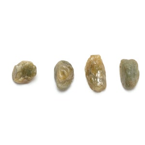 Natural Sapphire Organic Rough Loose Gemstone | 9x16 mm | Rough Loose Gemstone | Set of 10 Pieces