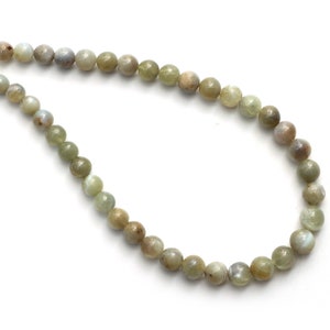 Cat&#39;s Eye Smooth Round Beads, 4 mm To 7 mm, Cat&#39;s Eye Jewelry Making Beads, Handmade Jewelry, 17.5 Inches Full Strand, Price Per Strand