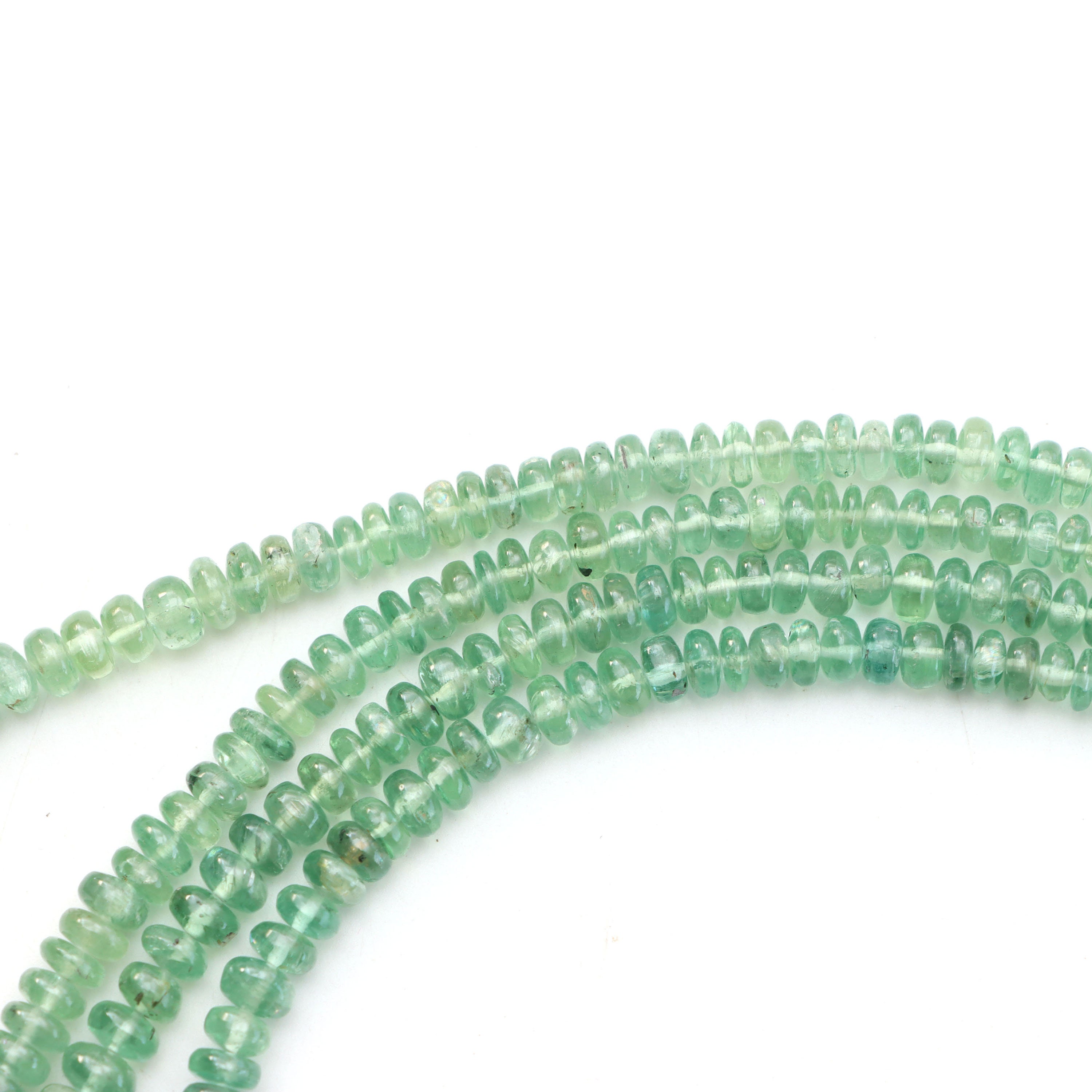 Green Kyanite Smooth Rondelle Beads 4 Mm to 7 Mm Kyanite Jewelry Making Beads Plain Kyanite Beads 18 Inch Strand Price per Strand Etsy UK