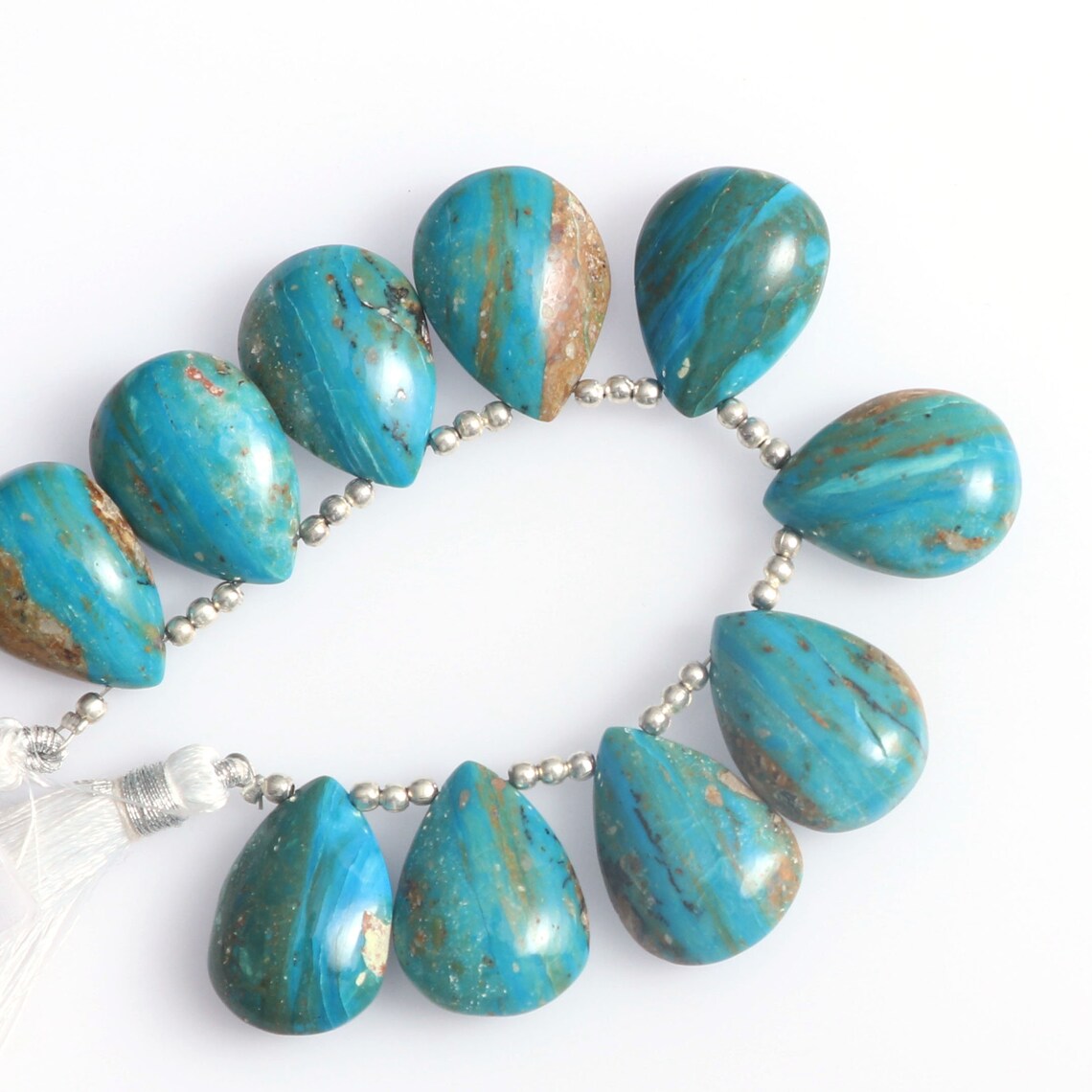 Natural Opalina Smooth Pears Beads Opalina Pear Gemstone - Etsy