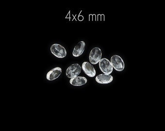 Hyalite Opal Faceted Oval Loose Gemstone, Hyalite Opal Oval Cuts, Hyalite Opal Jewelry Making Gemstone, Handmade Gemstone