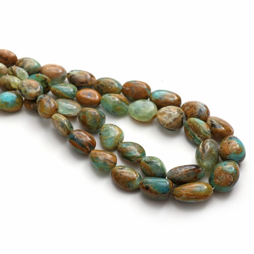 Peru Opal Smooth Tumble Beads, 6x8 mm to 12x18 mm, Opal Jewelry Handmade Gift For Women, 8 Inch/ shops 18 Inch Full Strand, Price Per Strand
