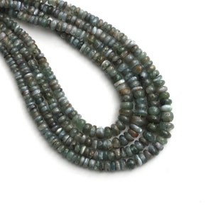 Alexandrite Smooth Rondelle Beads, 3 mm To 6 mm, Alexandrite Jewelry, Alexandrite Beads, 8 Inches / 18 Inches Strand, Price Per Strand