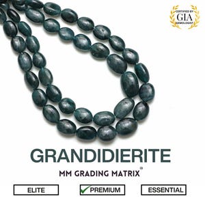 4.5x5.5 mm - 9x11 mm Grandidierite Gemstone Beads, Grandidierite Smooth Nuggets Beads, Natural Grandidierite Tumble Beads For Jewelry Making