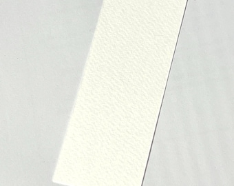 Precut Watercolor Bookmark Blanks, Coldpress Paper (2x6 inch)
