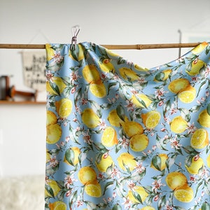 Limoncello Swimwear Fabric - 1/2 meter