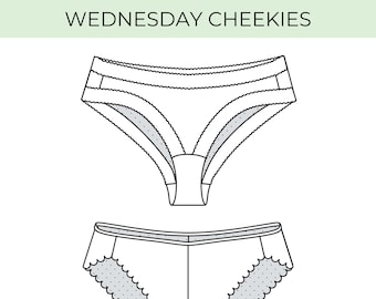 Sewing Pattern PDF | Wednesday Cheekies