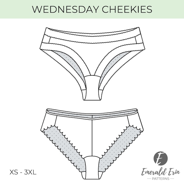 Sewing Pattern PDF | Wednesday Cheekies