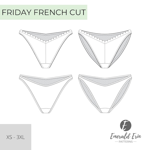 Sewing Pattern PDF | Friday French Cut