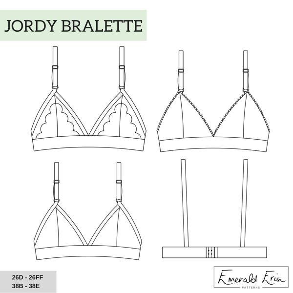 Jordy Bralette PDF Sewing Pattern