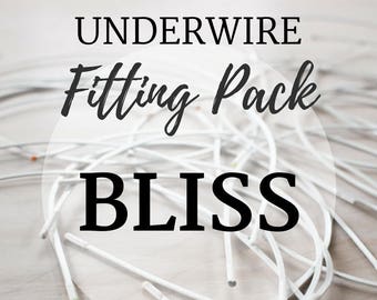 Bliss Underwire Fitting Pack! Three Pair of Underwire to Find your Perfect Fit!