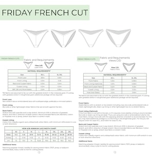 Sewing Pattern PDF Friday French Cut image 10