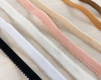 Picot Plush Elastic 11mm (3/8")
