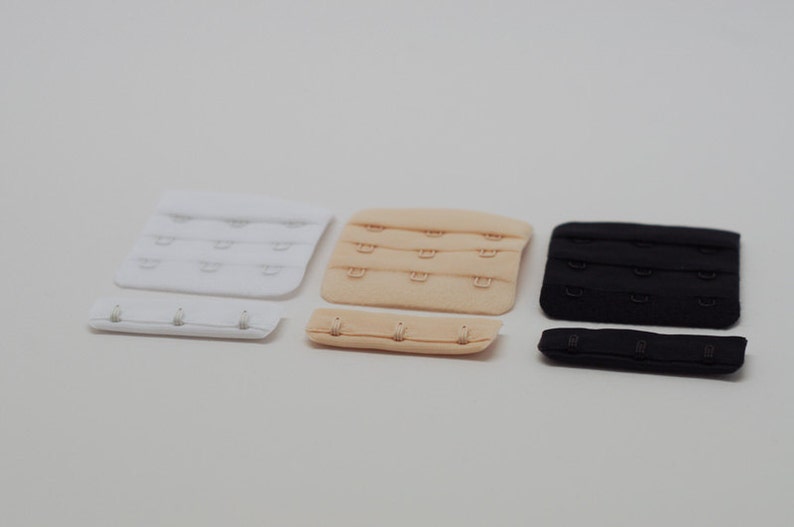 3X3 Hook /& Eyes for Bra Making Closure for the Back of Bras Perfect for Bra Making!