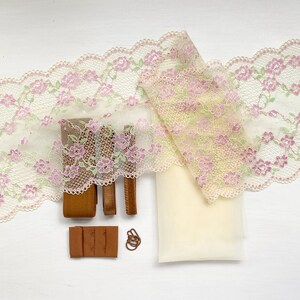 Lemon Sorbet Mini Rose Lace | Jordy Bralette Kit