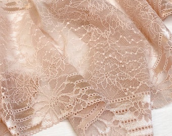 Coco Rose Gold Stretch Lace