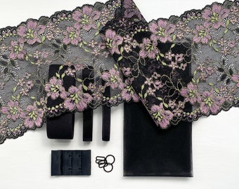 Night Lily Lace | Jordy Bralette Kit