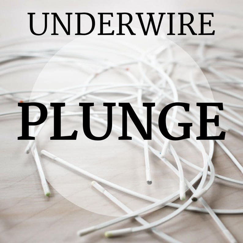 Plunge Bra Underwires | Sizes 30-50