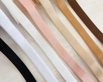Bra Strap Elastic 12mm (1/2")