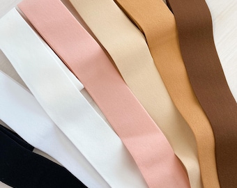Wide Plush Band Elastic 37mm (1.45")