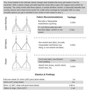 Jordy Bralette PDF Sewing Pattern image 6