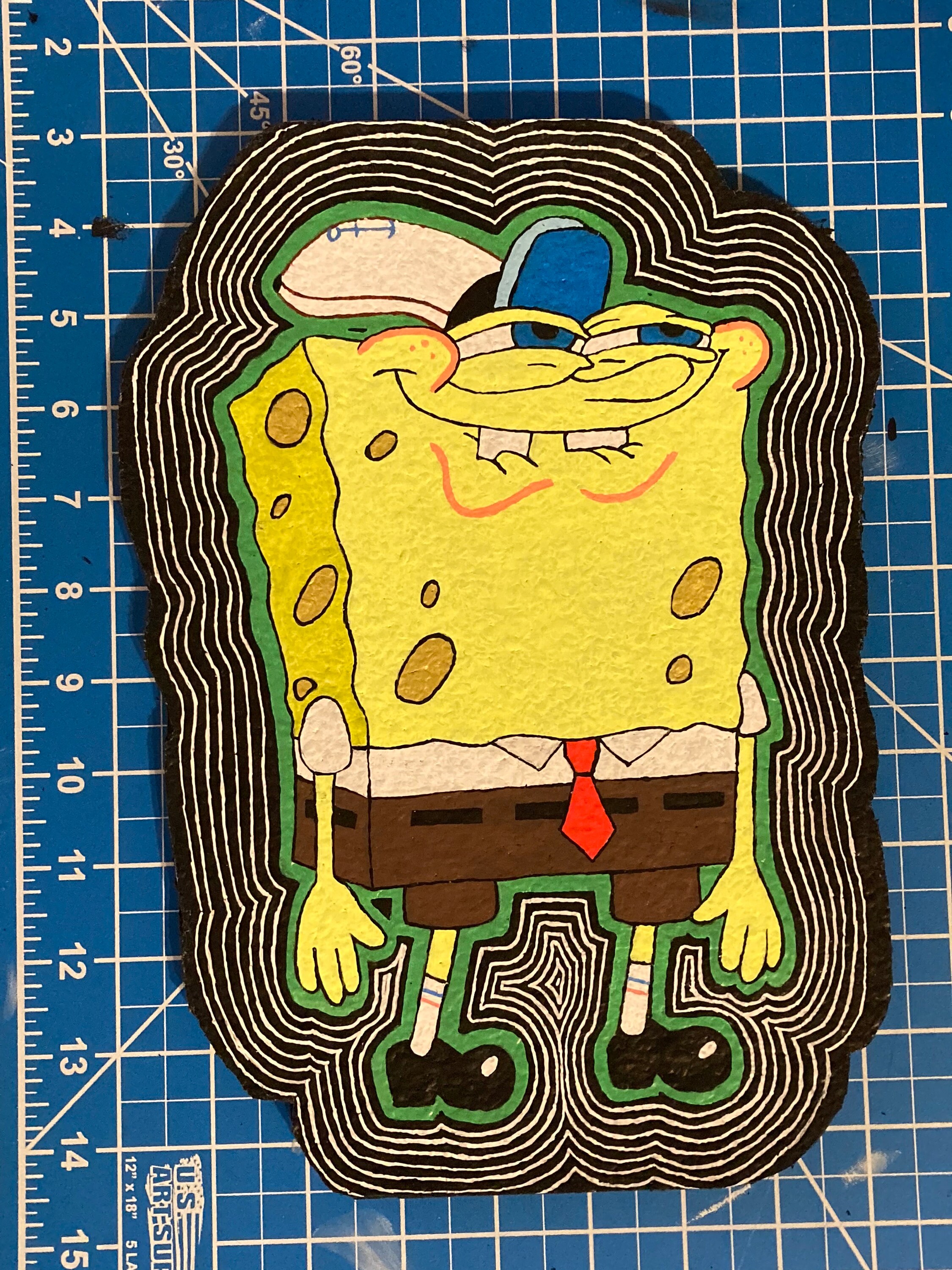 12 inch custom hand painted mood mat Etsy