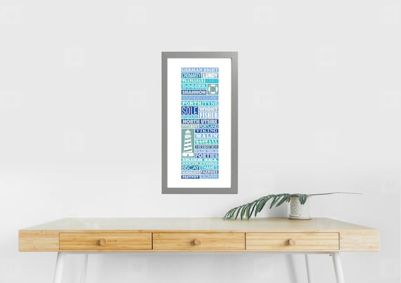 A Typographic Illustration of the Shipping Forecast