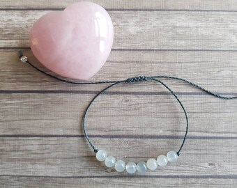 Moonstone bracelet | new beginnings ~ calmness ~ patience ~ inner tranquillity ~ excellent for PMS, conception, pregnancy, childbirth