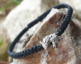 Unicorn bracelet ~ Adjustable Stacking Bracelet ~ Fashion Bracelet Jewellery ~ Unique Jewellery Bracelet Gift