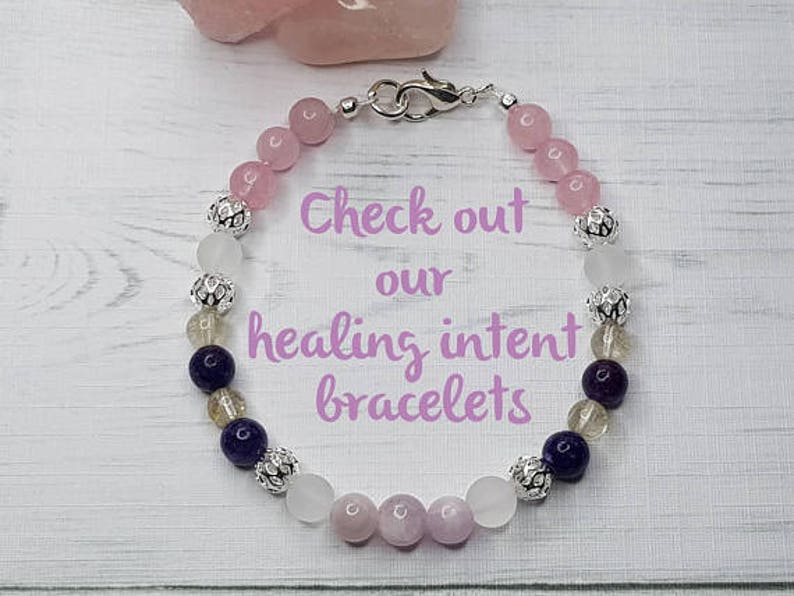 Amethyst bracelet helps clear negative emotional patterns relieves stress and strain dispels anxiety overcoming addiction tinnitus image 6